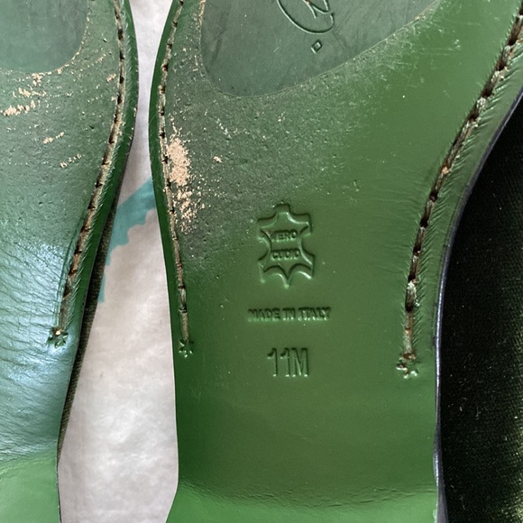 Donald & Lisa Pliner signature velvet snake beaded loafer size 11 - Picture 11 of 13